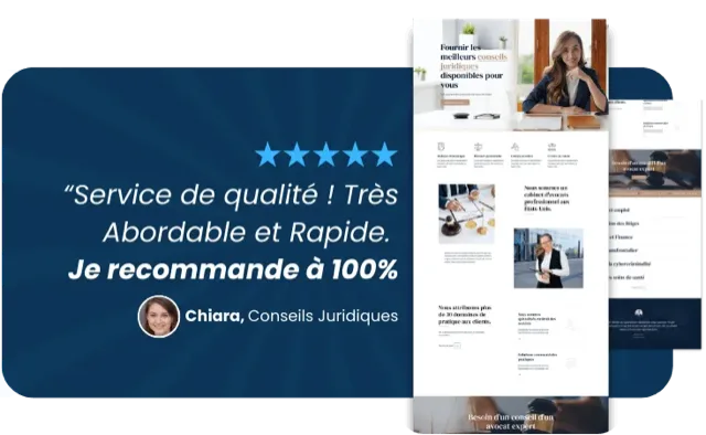 Site vitrine thérapeute