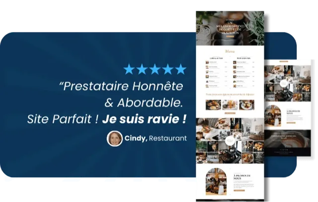 Site vitrine artisan